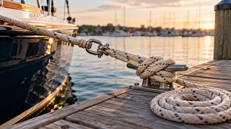 CRM vendor lock-in illustrated by a boat secured to a dock with a strong mooring rope, symbolizing platform dependency, switching costs, and the need for business flexibility.
